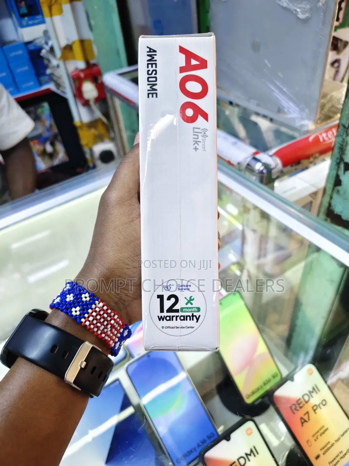 New Itel A06 32 GB Black