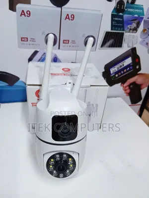 Advanced V380 Dual Lens CCTV for Indoor Security Protection