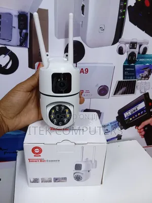 V380 Dual Lens WiFi Security Camera for Smart Home Monitoring