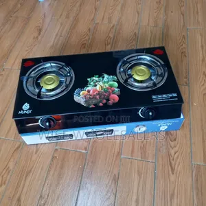 Nunix 2 Gas Burner Table Top Cooker