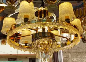 Modern Luxury Crystal Chandelier LED Ceiling Light