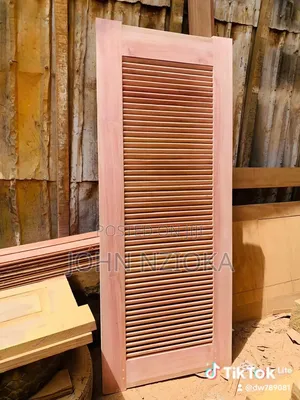 Mahogany Louvers Doors