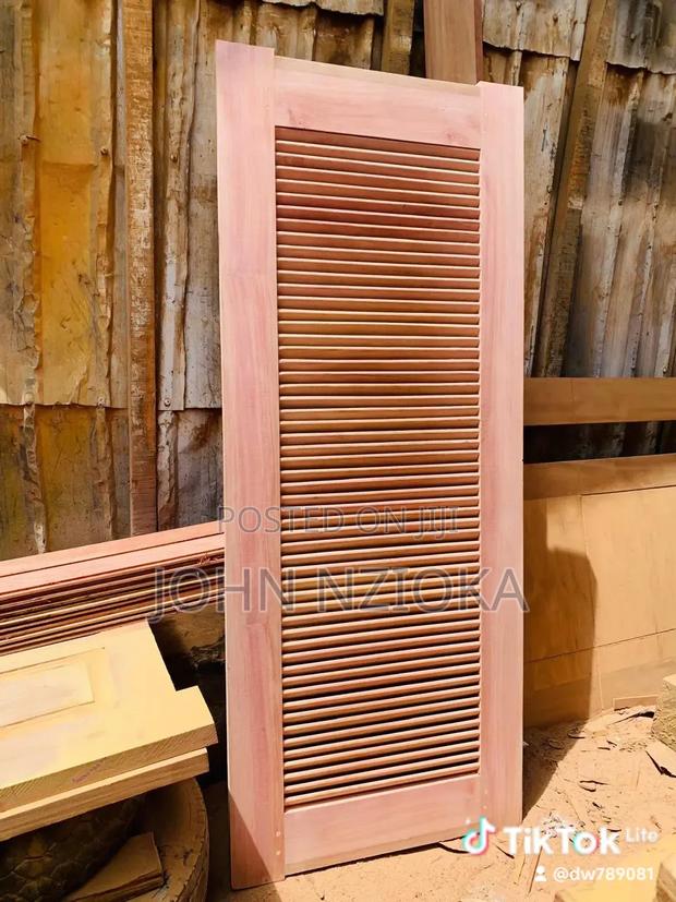 Mahogany Louvers Doors