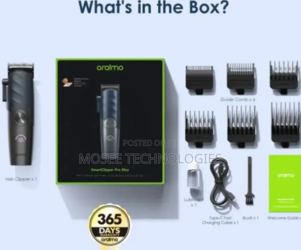 Oraimo OCL-560 5-Hour Runtime Rechargeable Barber Clipper