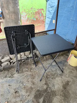 Folding Table and a Chair
