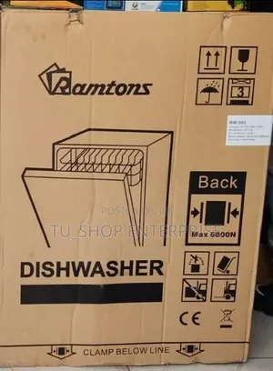 13 Dishes 12 Setting Ramtons Rw 300 Dish Washer at 