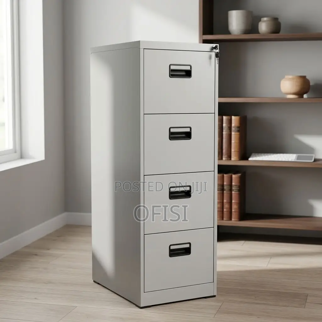 Office Cabinet; Four-Drawer Office Filing Unit