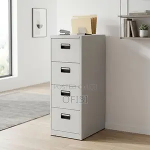 Office Cabinet; Four-Drawer Office Filing Unit