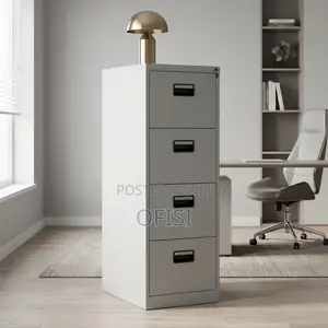 Office Cabinet; Four-Drawer Office Filing Unit