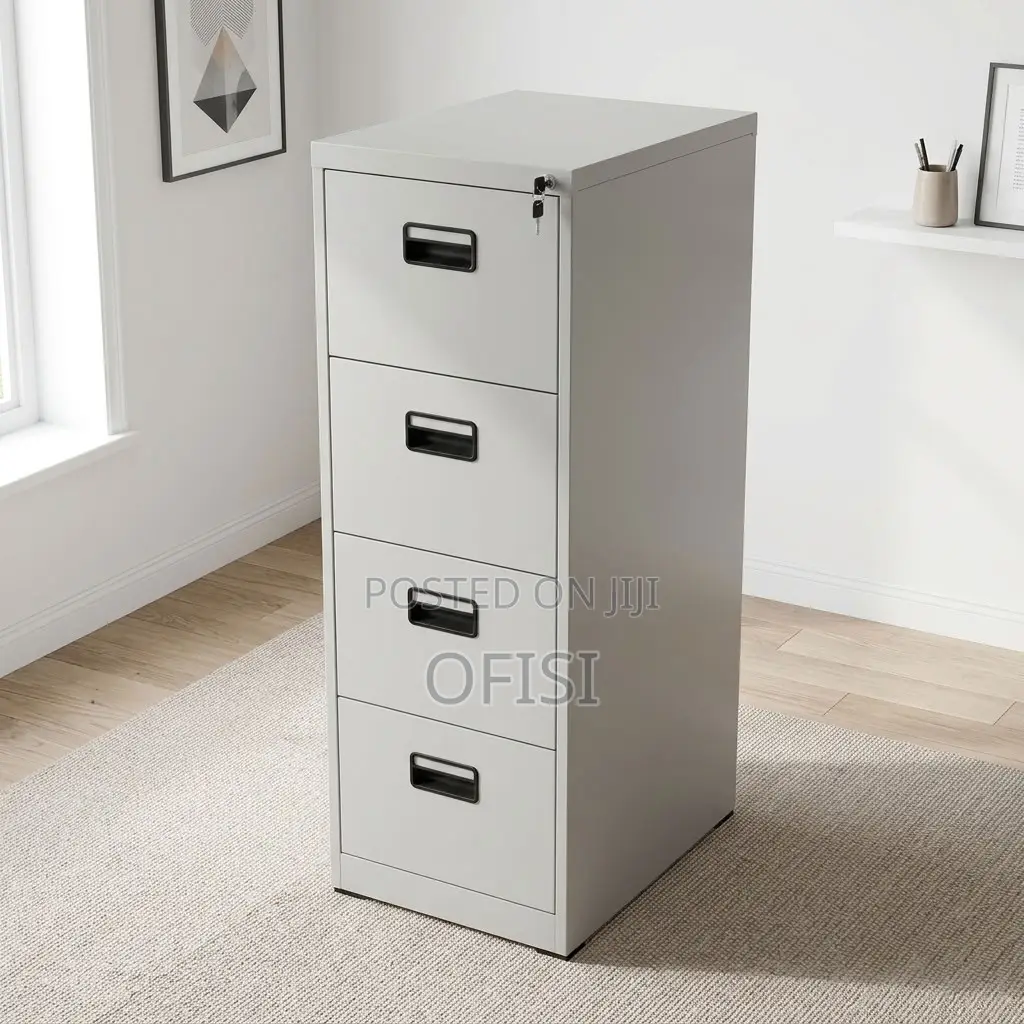 Office Cabinet; Four-Drawer Office Filing Unit