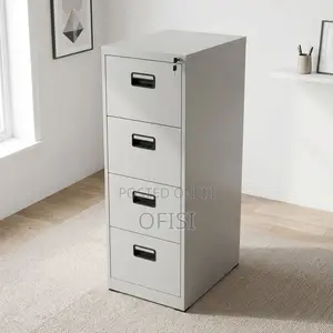 Office Cabinet; Four-Drawer Office Filing Unit