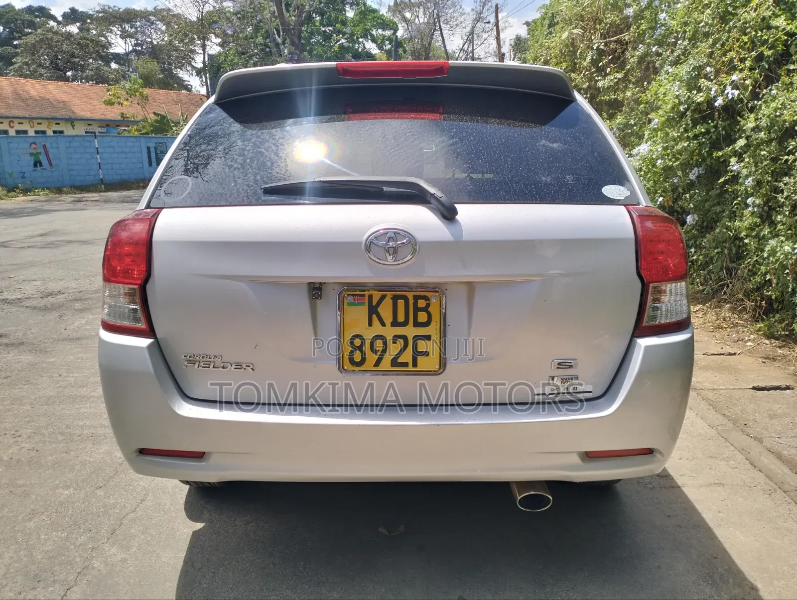 Toyota Corolla Fielder 2014 Silver