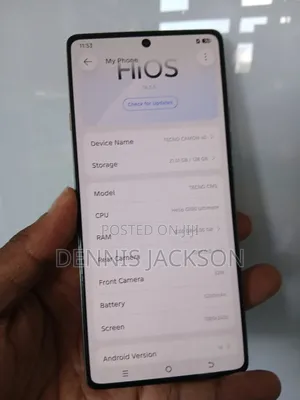 Tecno Camon 40 128 GB Gray