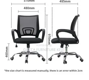 Modular Mesh Low Back Mesh Secretarial Office Chair