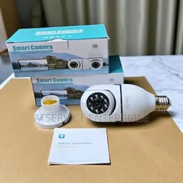 Wireless WiFi Bulb Camera Single Lens(v380)