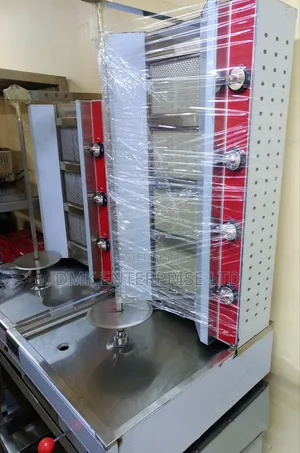 4-Burner Gas Shawarma/Doner Kebab Machine