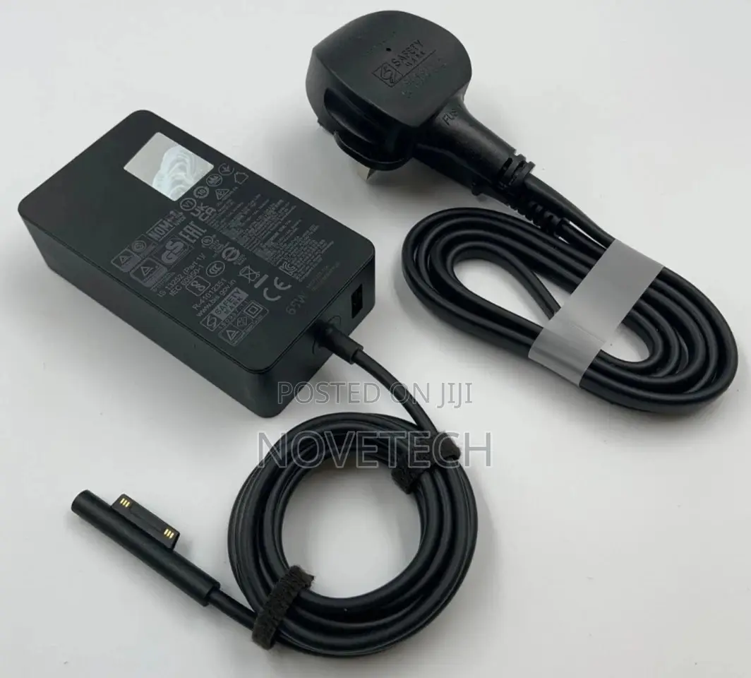 Microsoft Surface 65W Charger AC Adapter 1706 Pro Book Go Laptop UK