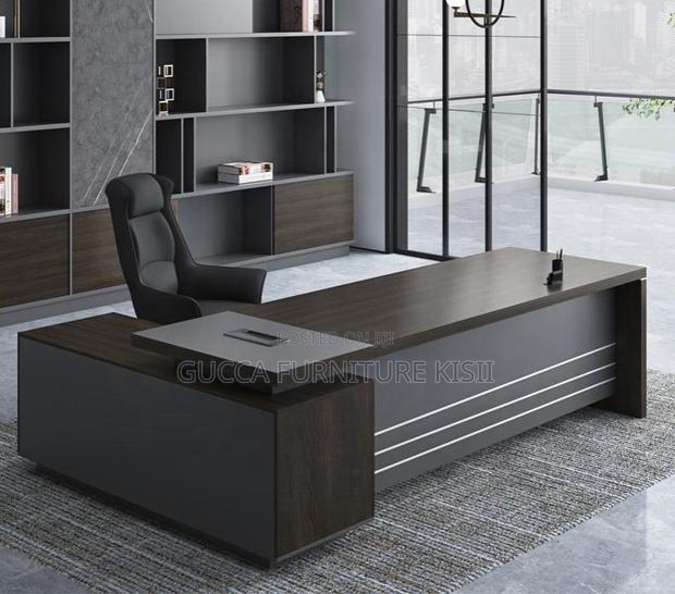 180CM L-Shaped Executive Computer Desk - main view