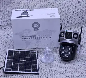 Outdoor Solar Powered 4g PTZ With Double Screen View