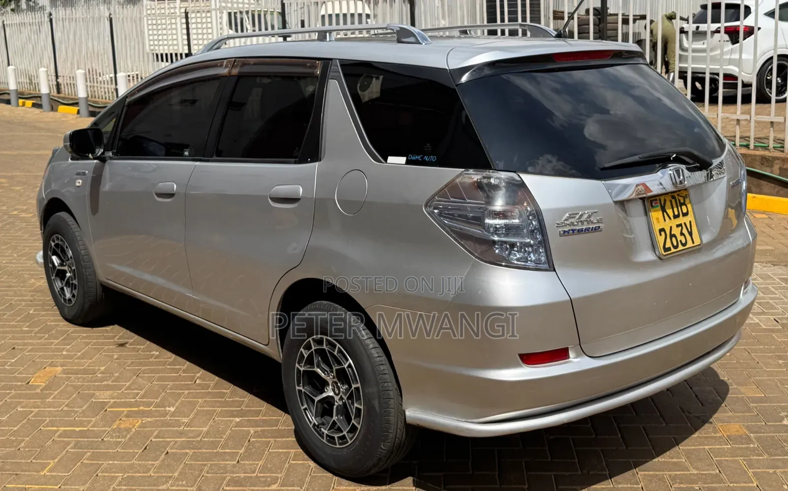 Honda Fit Shuttle 2012 Silver