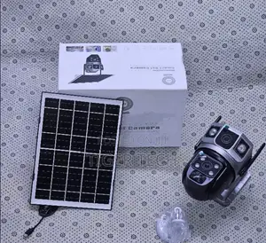 Double Lens 4g Solar Power Enabled Outdoor Surveiilance CCTV Camera