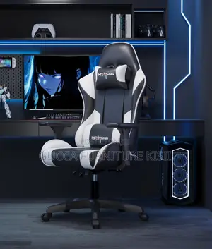 Leather Gaming Chair With 3D Armrests