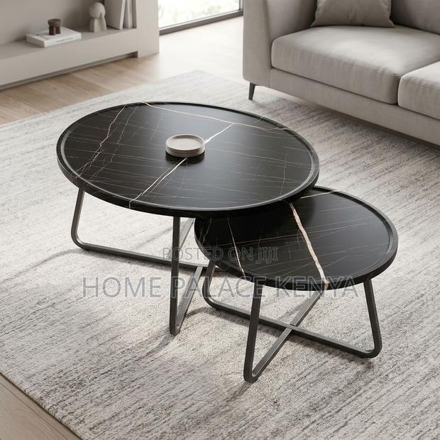 Coffee Table; Space Saving Nesting Coffee Tables for Living Rooms - thumbnail 4