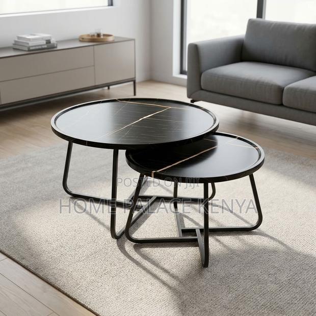 Coffee Table; Space Saving Nesting Coffee Tables for Living Rooms - thumbnail 5