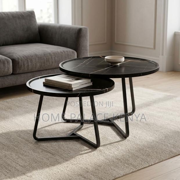 Coffee Table; Space Saving Nesting Coffee Tables for Living Rooms - thumbnail 6