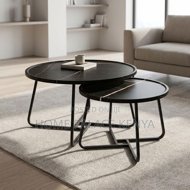 Coffee Table; Space Saving Nesting Coffee Tables for Living Rooms - thumbnail 7