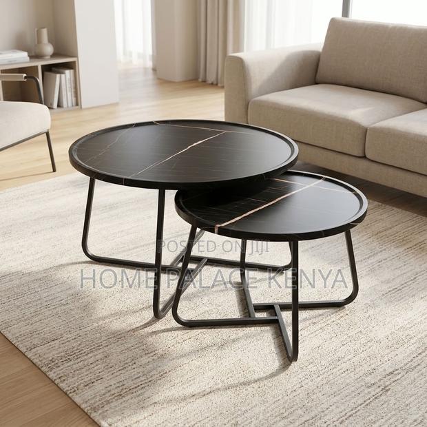 Coffee Table; Space Saving Nesting Coffee Tables for Living Rooms - thumbnail 8