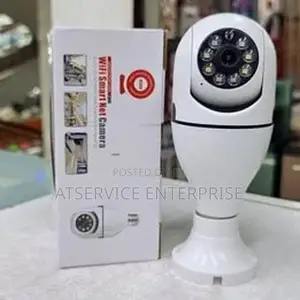 Smart Bulb Camera With With Both Motion Sensor and Night Vision