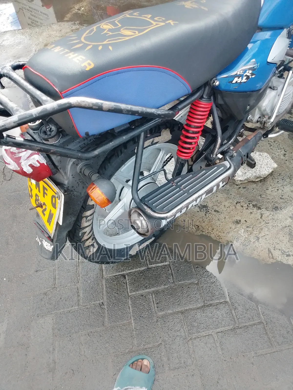 TVS HLX Plus ES 2020 Blue