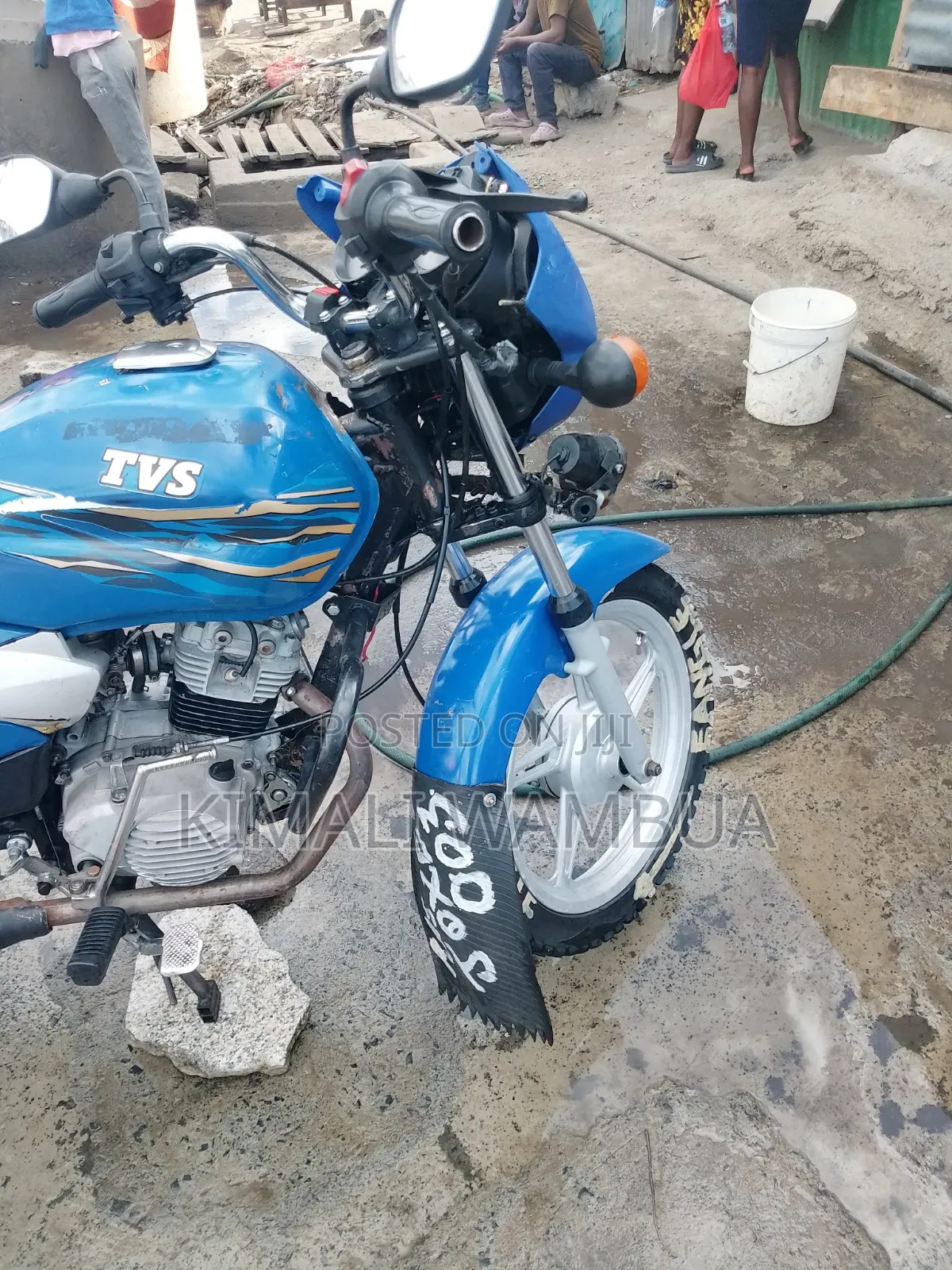 TVS HLX Plus ES 2020 Blue