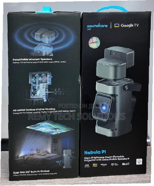 Anker Soundcore Nebula P1 Smart Portable Projector - thumbnail 2