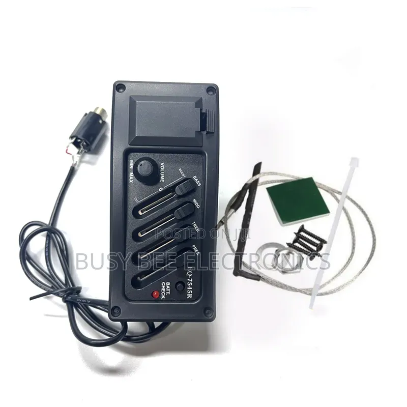Band Acoustic Guitar Pickup EQ-7545R Guitar Equalizer