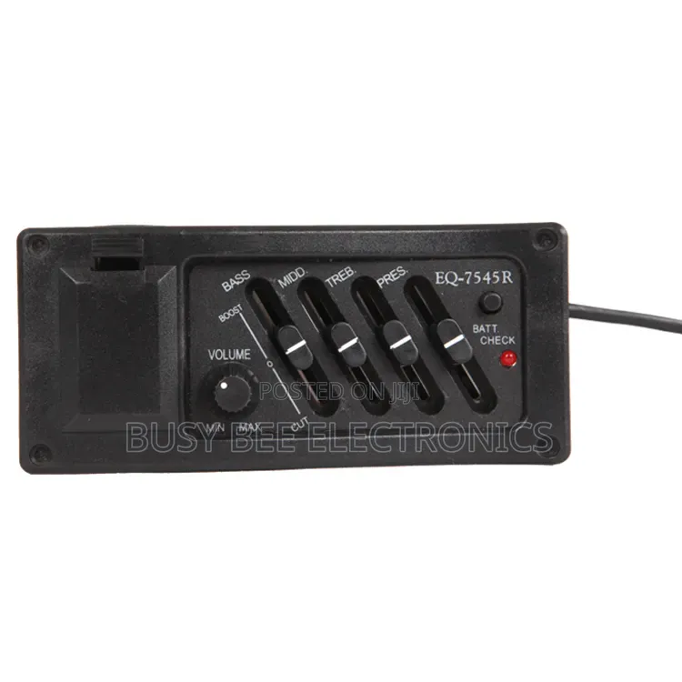 Band Acoustic Guitar Pickup EQ-7545R Guitar Equalizer