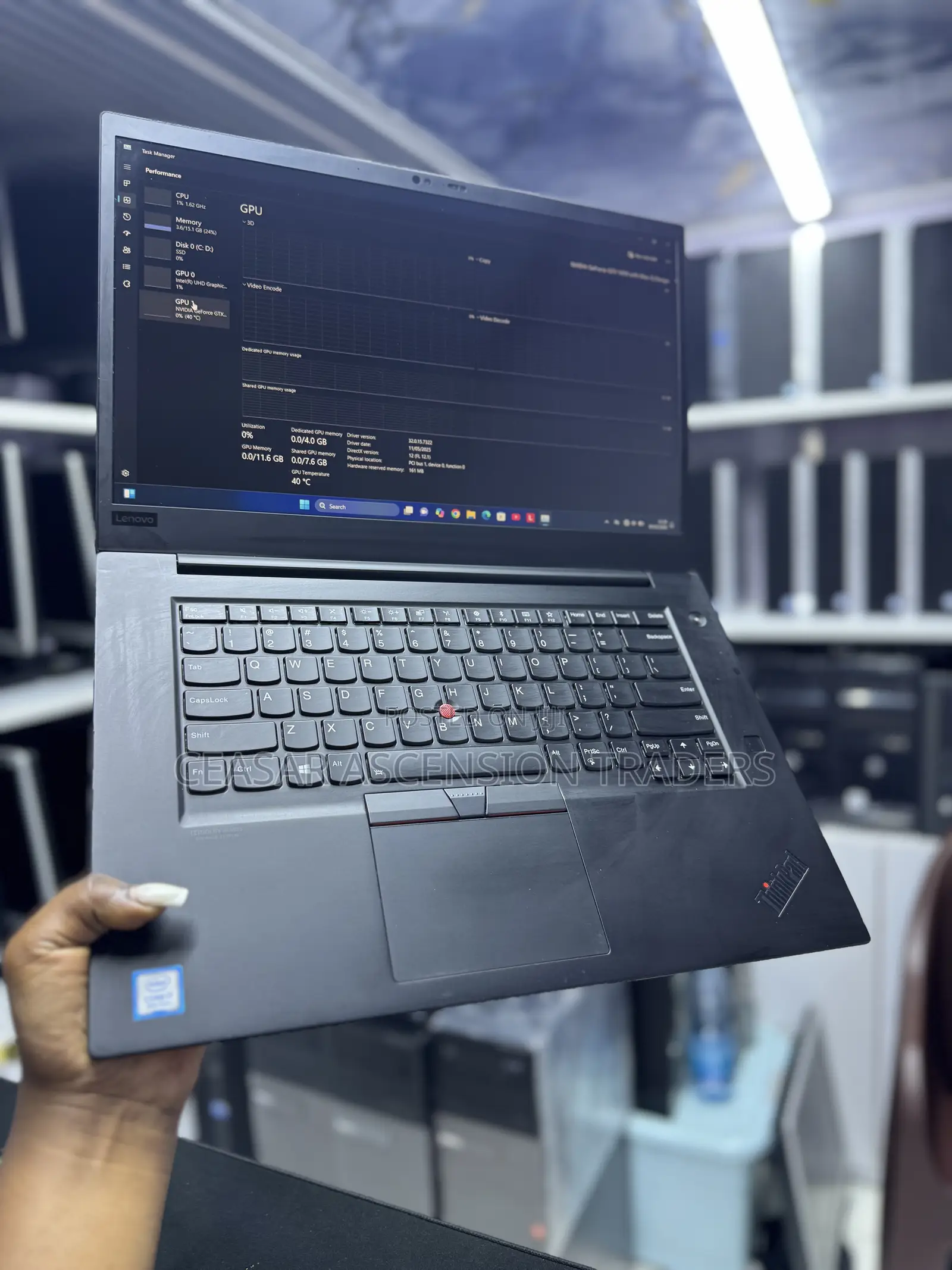 Laptop Lenovo 16GB Intel Core i7 SSD 512GB