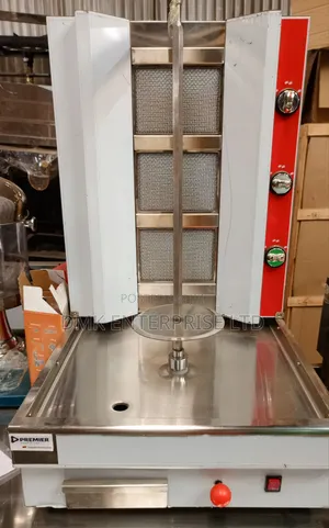 Commercial 3-Burner Stainless Steel Shawarma/Doner Kebab Machine
