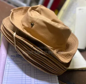 Safari Hats- Wide Brim Bucket Hat With Chin Strap,cotton Sun Hatunisex