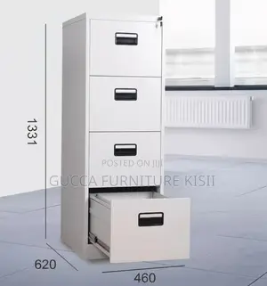 4 Drawer Modular Office File Cabinet