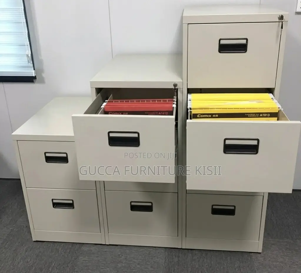 4 Drawer Modular Office File Cabinet