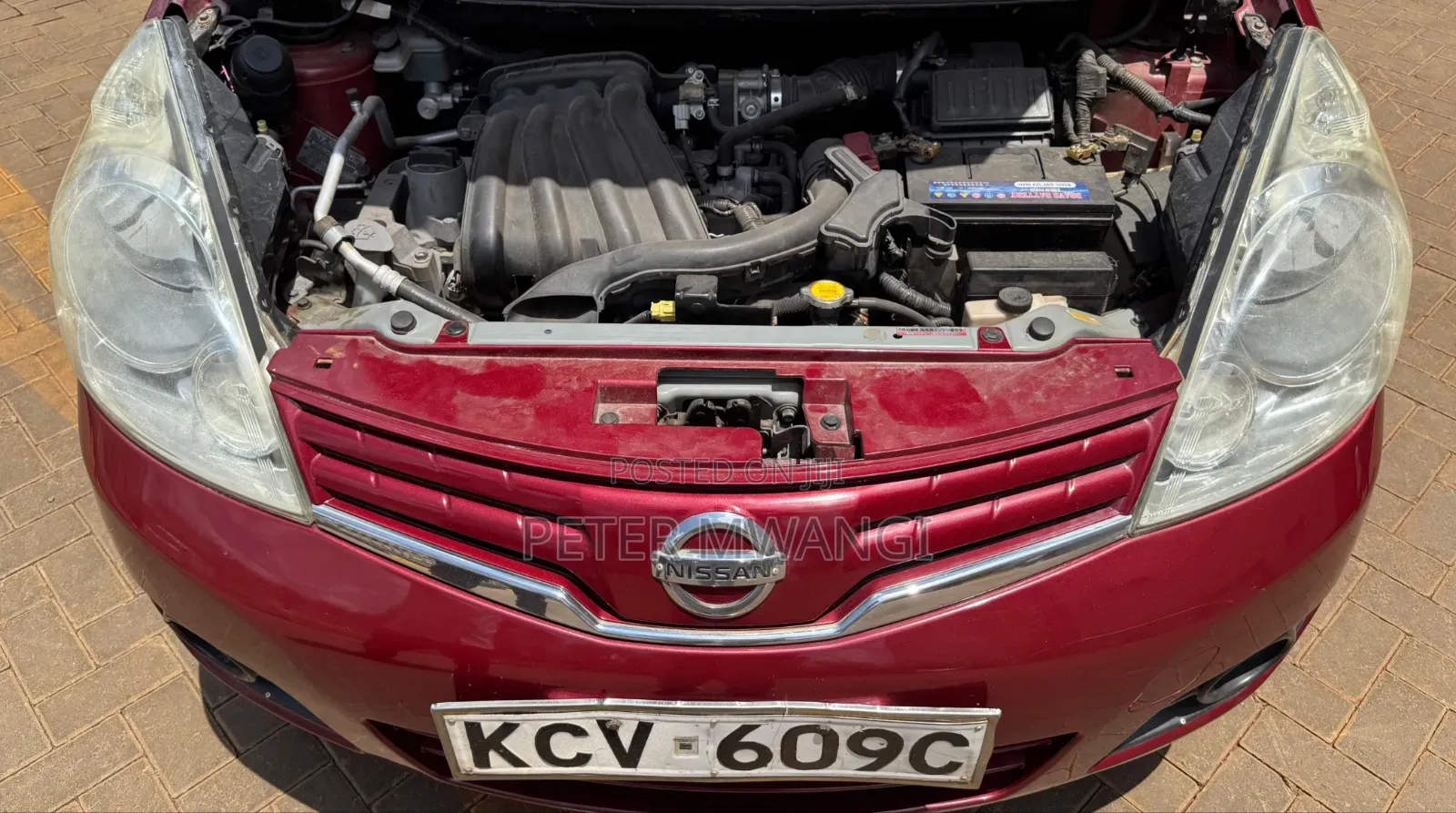 Nissan Note 2012 Red