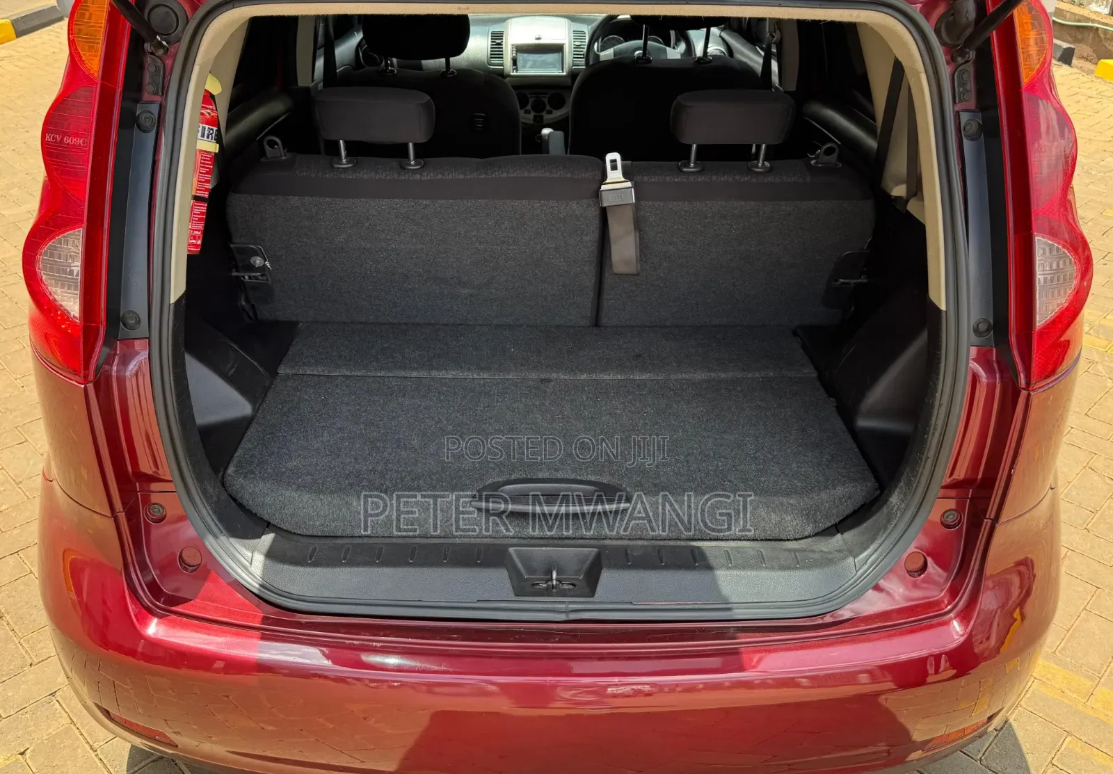 Nissan Note 2012 Red