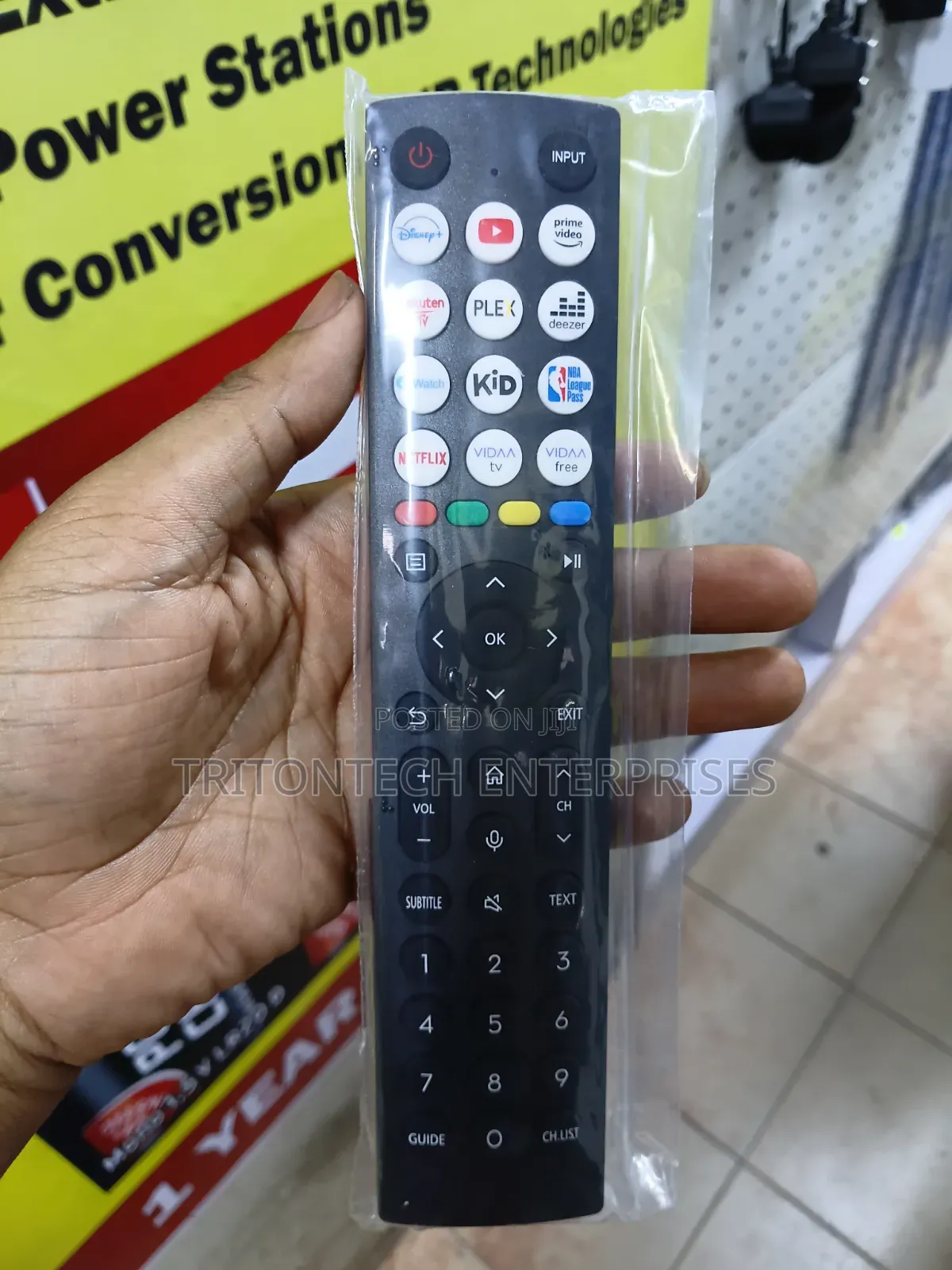 Hisense VIDAA Smart TV Replacement Remote Control