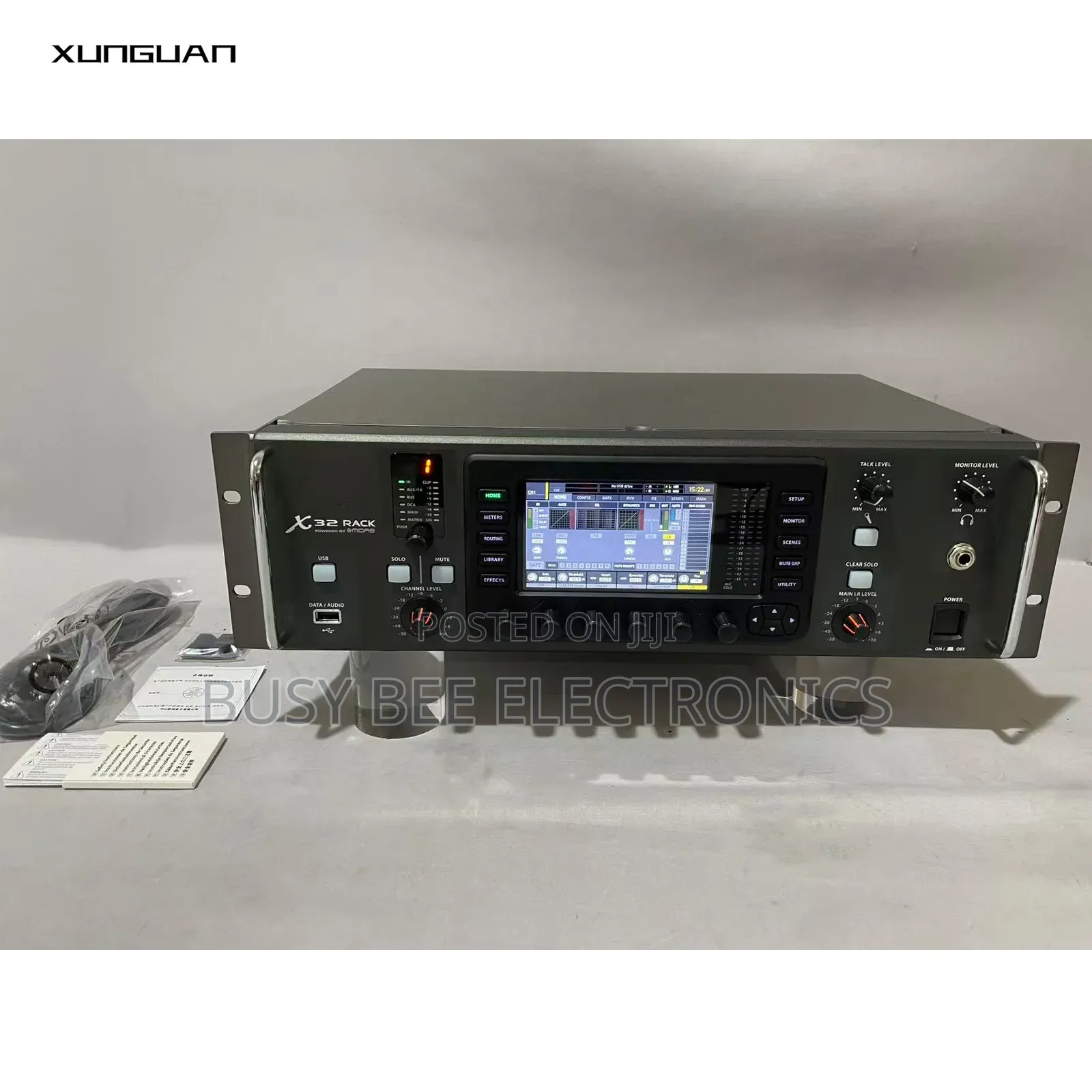 X32 RACK 40-Input, 25-Bus Digital Rack Mixer Professional Console