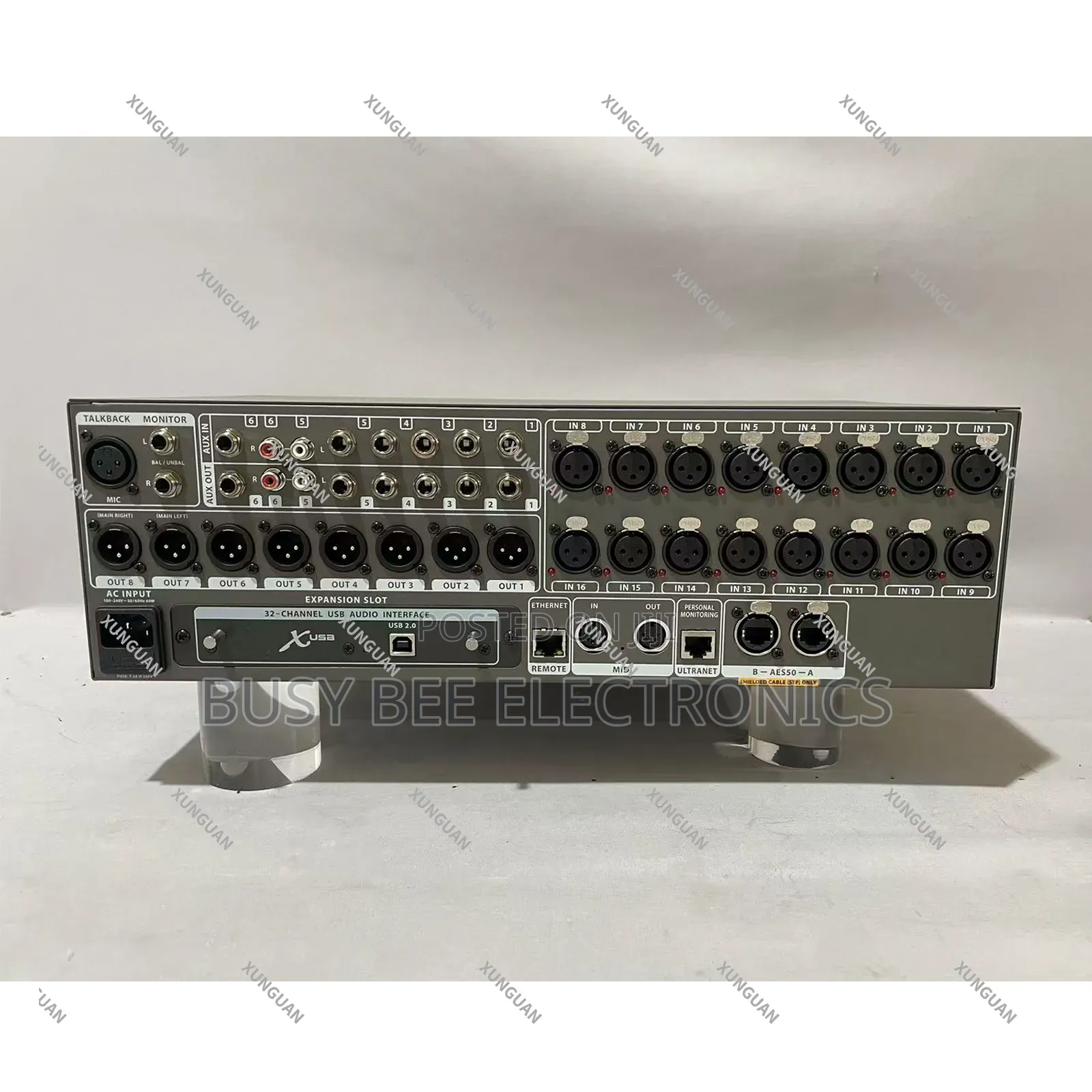 X32 RACK 40-Input, 25-Bus Digital Rack Mixer Professional Console