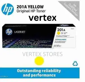 HP 201A Yellow Original LaserJet Toner Cartridge - CF402A