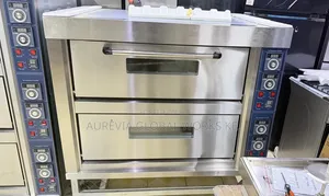 Euromax Commercial Deck Oven – 2 Decks, 4 Trays (Free Trays Included)