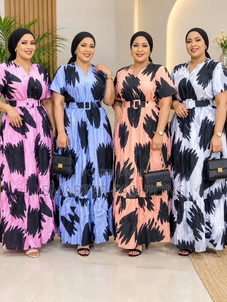 Quality Coloured Maxi Dress